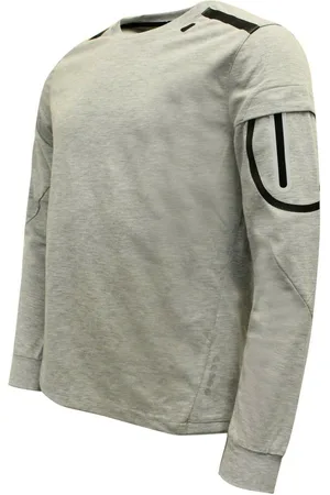Diadora Sportswear Mens Grey Pullover