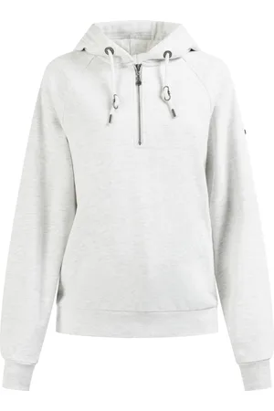 Dreimaster Kapuzenpullover Damen Melange