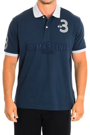 La Martina Polo mit kurzen Ärmeln TMP600-JS316 Mann