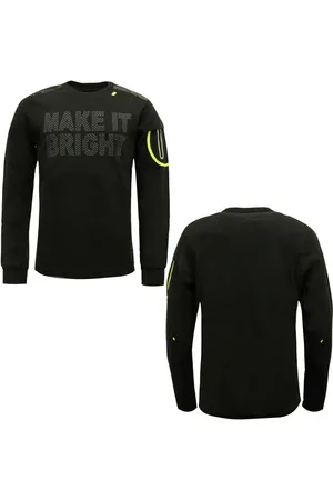 Diadora Sportswear Mens Black Pullover