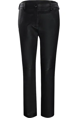 Belstaff Schwarze Marley-Lederhose von