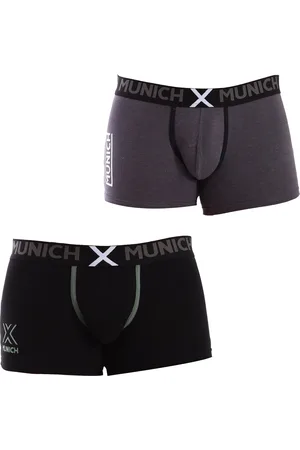 Munich Pack-2 Elastische Baumwollslips für Männer MU_DU0170