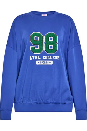 myMo Sweatshirt Damen KÖNIGSBLAU