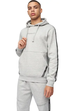 Crosshatch "Apollos" Kapuzenpullover für Herren ( meliert)
