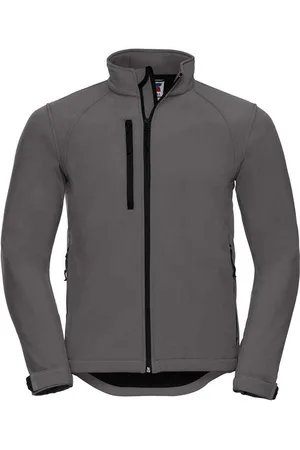 Russell Athletic Russell - Softshelljacke für Herren (Titanium-Grau)