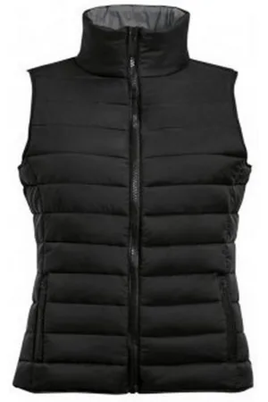 Sols Womens/Ladies Wave Padded Water Repellent Bodywarmer/Weste