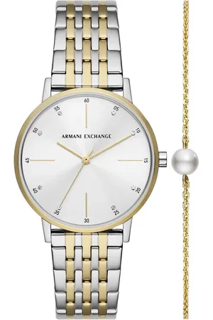 Armani Exchange Lola Mehrfarbig Damen Armbanduhr AX7156SET