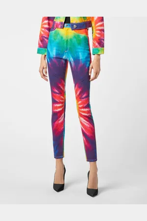 Philipp Plein Jeggings Tie Dye