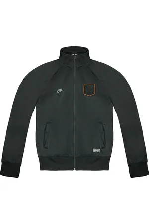 Nike KNVB Track Jacke Reißverschluss up schwarze Frauenfußballstrecke Top 531357 010