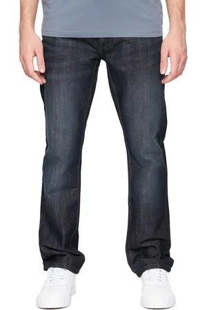 Crosshatch "New Techno" Jeans für Herren (Dunkle Waschung)