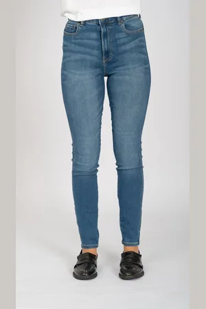 TeeShoppen Die Original Performance Skinny Jeans - Hellblauer Denim