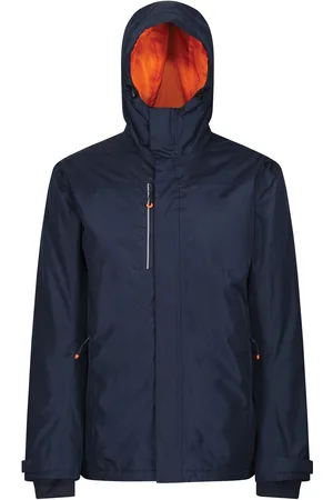 Regatta Mens Thermogen Beheizte Wasserdichte Jacke (Navy/Magma )