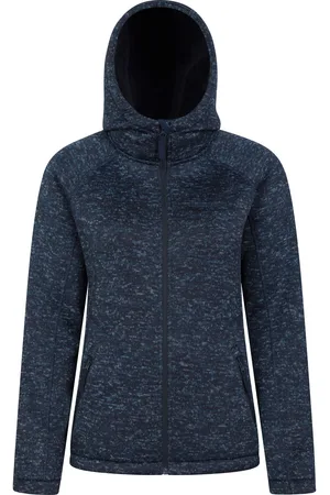 Mountain Warehouse Damen/Damen Nevis Kunstfell gefüttert Full Zip Hoodie (Navy)