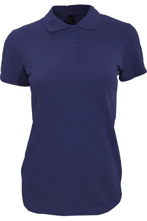 Sols PERFECT Kurzarm-Poloshirt - Damen (Marineblau)