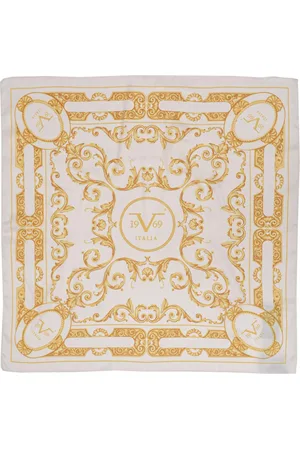 19V69 Italia Mehrfarbiger Foulard-Schal aus Polyester