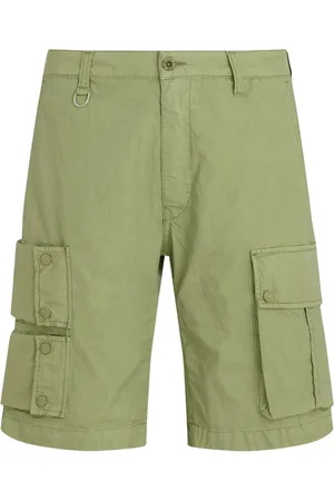 Belstaff Hacker Grune Cargo-Shorts