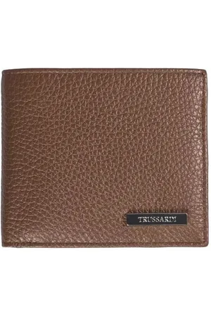 Trussardi Lederportemonnaie mit Munzfach und Kartenhalter