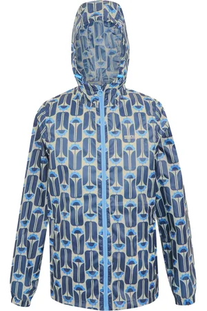 Regatta "Orla Kiely" Jacke Zum Falten für Damen - Sommer (Marineblau)