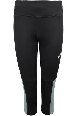 Asics 3/4 Damen schwarze Leggings