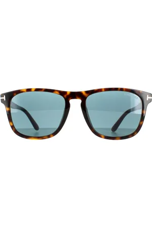 Tom Ford Square Herren Dunkel Havanna Blau FT0930 Gerard