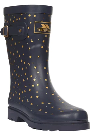 Trespass Womens/Ladies Celeste Gedruckte Gummistiefel (Mitternacht)