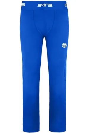 Skins Serie-1 Stretch Taille hellblaue Herren lange enge Leggings SO00100012041