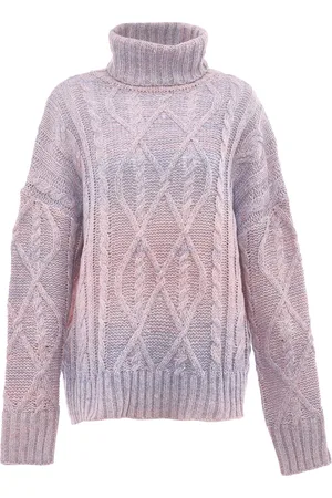 myMo Rollkragenpullover Damen rosa