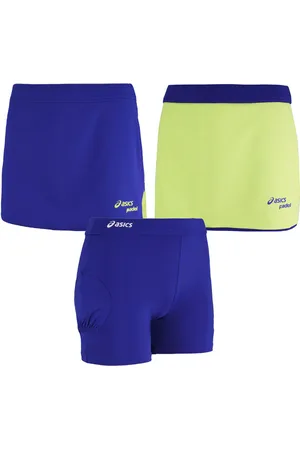 Asics Motion Dry Padel Damenblau Tennis Skort