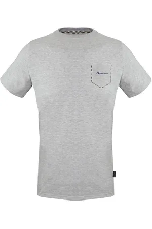 Aquascutum Karo-Taschenbesatz T-Shirt