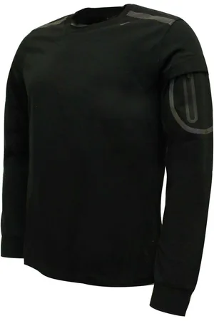 Diadora Sportswear Mens Black Pullover