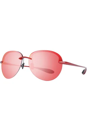 Police Verspiegelte ovale Sonnenbrille