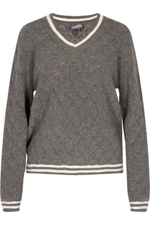 Dreimaster Pullover Damen Melange
