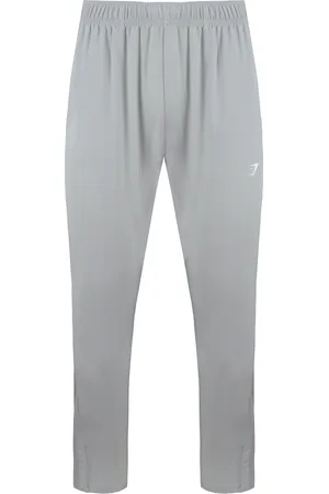 GymShark Ankunft Herrengrau gewebte Hosen