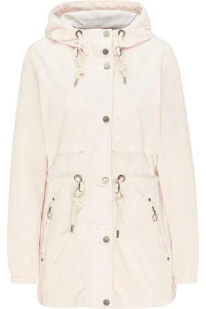 Dreimaster Glänzende Übergangsjacke Damen sanfter Akt