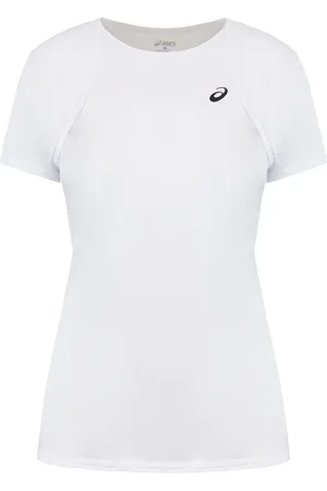 Asics Logo Womens White T-Shirt