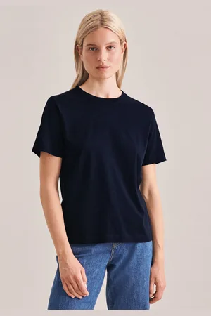 Seidensticker T-Shirt Damen Dunkelblau