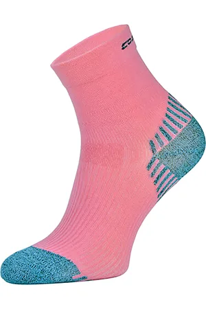 COMODO Unisex Chaussettes de Contention pour Running Compression pour Sport - Orchidée
