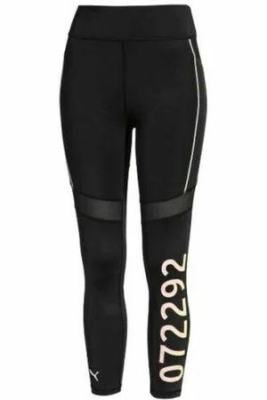 PUMA X Selena Gomez – Enge schwarze Leggings für Damen