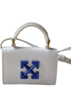 OFF-WHITE Jitney Weisse Minitasche
