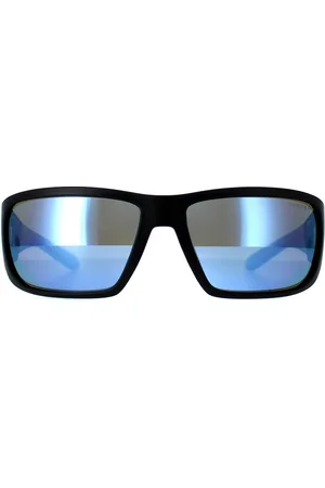 Arnette Rectangle Mens Matte Dunkel Grau Spiegel Wasser Polarisiert AN4297 Snap II