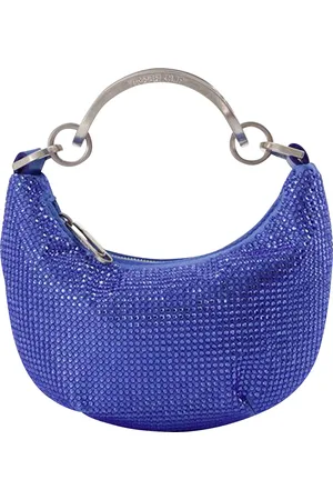 OFF-WHITE Mini Binder Clip Tasche in Strass /