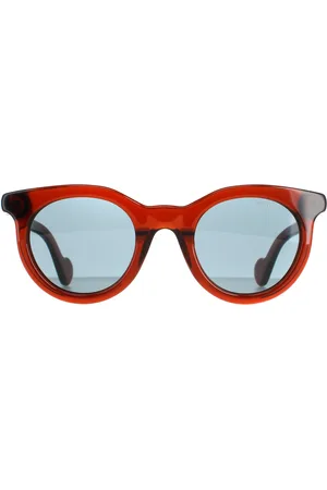 Moncler Runde Damen Dunkelbraun Blau ML0013