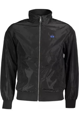 La Martina Polyesterjacke mit Stickerei und Druck