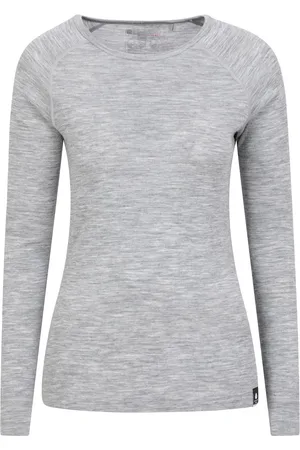 Mountain Warehouse Damen/Damen Merino II Thermal Top (Hellgrau)