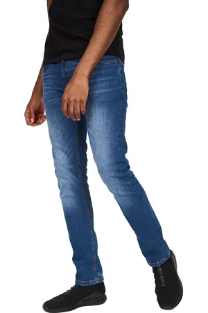 Crosshatch "Svelte" Jeans für Herren (Steinwaschen)