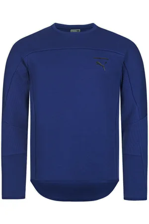 PUMA Herren Tempo Sweatshirt Casual Crew Jumper Blue 577658 27