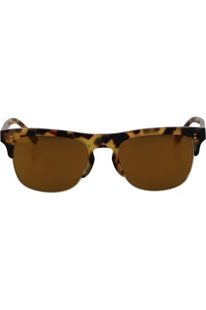 Dolce & Gabbana Kunstlerische Sonnenbrille aus Acetat mit attraktivem Havanna-Design