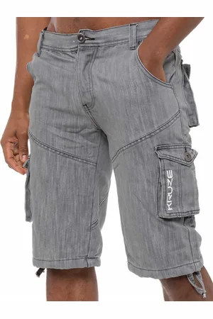 Enzo Kruze Herren Cargo Combat Shorts