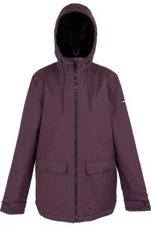 Regatta "Broadia" Jacke, wasserfest für Damen (Tiefpflaume)