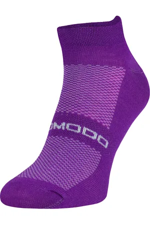 COMODO Unisex Merino Wool Running Socken | Leichte Sport Socken - Fuchsia
